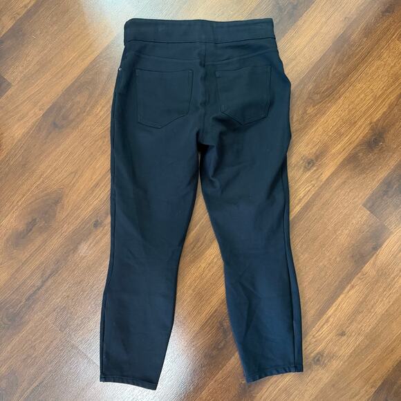 Spanx Perfect Pull On Pants Skinny Jeggings Casual Work Office Career Black Sz S - Picture 2 of 7